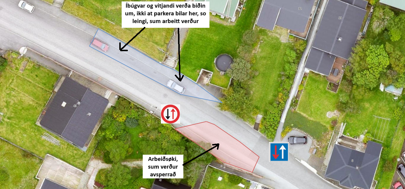 KUNNING UM VEGARBEIÐI Á TRAÐARVEGI