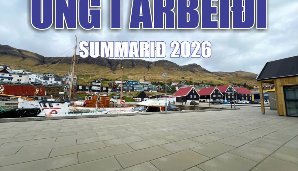 UNG Í ARBEIÐI 2026 - TILMELDING