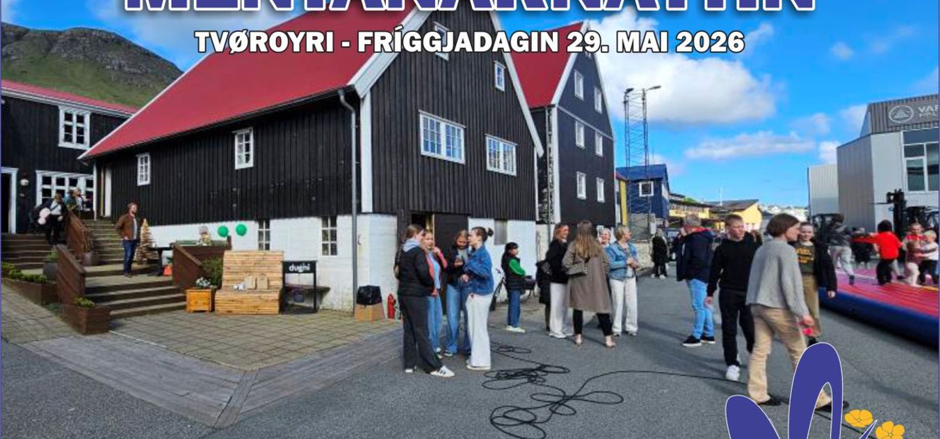 MENTANARNÁTTIN VERÐUR FRÍGGJADAGIN 29. MAI